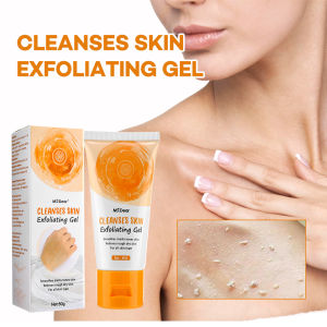Vitamin C Facial Exfoliating Peeling Gel Facial Scrub Moisturizing Whitening Cleansing Cuticle Removes Dead Skin 50g