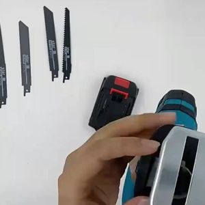 เลื่อยอเนกประสงค์ เลื่อยชักคอตรง48V เลื่อยแบตเตอรี่ เลื่อยไฟไร้สาย จิ๊กซอว์ตัดไม้ เลื่อย จิ๊กซอว์ ไร้ สาย เลื่อยโซ่ไฟฟ้า เลื่อยคอตรง Reciprocating Saw