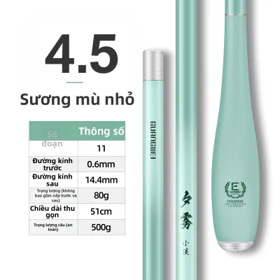 Cần Câu Cá GW Sợi Carbon Siêu Nhẹ cho Câu Suối