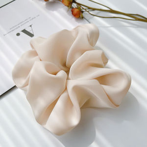 French Vintage Satin Hair Ties Women High End Feeling Tail Hair Bands Ins Hair Accessories Elegant Fashionable Hair Bands