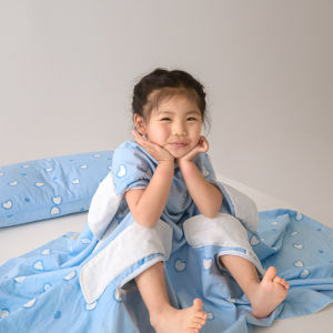 HAOMIAN | Cotton Baby Sleeping Bag Breathable Belly Protection Kick-Proof Four Seasons