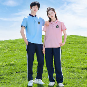Womens Clothing Junior High School Students Business Attire Preppy Style School Uniform Sports Meeting Teachers Clothes Short Sleeve Trousers Suit