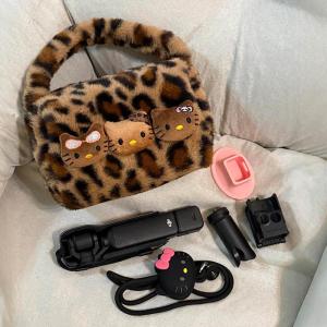 DJI Pocket3 Camera Bag Portable Organizer Handheld Katy Cat Spot Pattern Digital Accessories Storage Case Protection Cover
