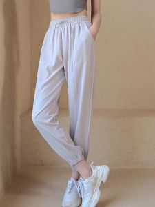 Béo mm Quần Thể Thao Cỡ To Nhanh Khô Quần Dài 9 Phân Thoải Mái Ống Đứng Tập Thể Dục Yoga Chạy Bộ Leo Núi Ngoài Trời Cho Nữ