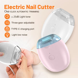Electric Baby Nail Trimmer Automatic Nail Clipper Adult Nail Polisher Pedicure & Manicure Eletronik Baby Nail Clipper Nail Cutter Kids Adults 婴儿指甲剪电动指甲摩