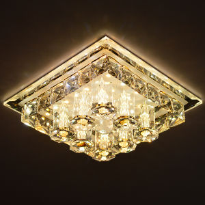 Đèn Trần Pha Lê LED Hành Lang Đèn Trần Màu Sắc Phòng Khách Đèn Trần Vuông Phòng Ăn Đèn Trần Phòng Ngủ Đèn Chiếu Sáng Ngoài Trời