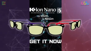 Kacamata K- Ion Nano Premium 5 Original Terapi Kesehatan Mata Plus minus