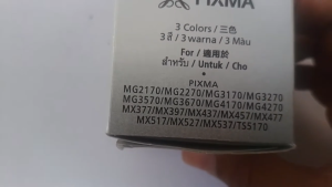 Cartridge Canon 740 741 Original Ink Printer Hitam Warna Cetakan Tajam Jelas Awet Untuk Dokumen Laporan Foto