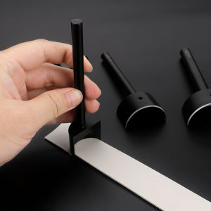 3 Pcs 15-45mm Light Semi-Circular Leather Punch Leather Processing DIY Cutting Punch Belt & Shoulder Strap End Trimming Tool