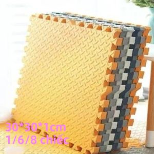 Thảm Tập Bò Cho Bé 30x30cm Chất Liệu Xốp EVA Ghép Nối Chống Trơn Trượt Họa Tiết Lá Dùng Làm Thảm Sàn Phòng Khách Thảm Chơi Giáo Dục Dùng Được Cho Cả Bé Trai Và Bé Gái 0-6 Tuổi