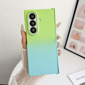 szhaiyu | For Galaxy Z Fold 7 Case Hinge Protection Shockproof Gradient Color Hard Back Anti-knock Cover for Samsung Galaxy Z Fold 7 6 5 4