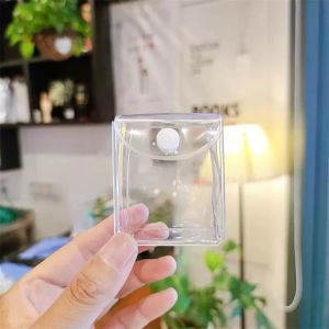 Baby Pack PVC Blind Box Cartoon Doll Bag Transparent Coin Purse Key Case Earphone Trinket Storage Bag Buckle