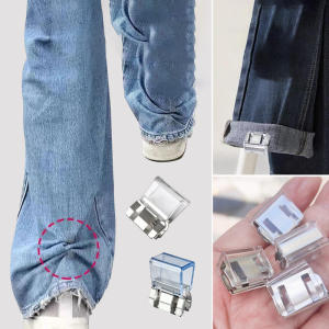 6/12PCS Detachable Anti Sliding Trouser Clip Invisible No Sew Concealment Buckle for DIY Sewing Craft Clothing clips