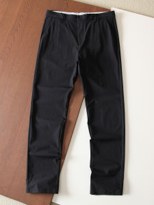 High-End Ultra-Thin Series Mens Casual Pants Straight Leg Business Label Removed Summer Breathable Comfortable Straight Tube Trousers