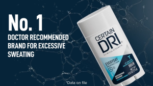 CERTAIN DRI EVERYDAY-PROTECTION CLINICAL SOLID ANTIPERSPIRANT 72 HOURS SWEAT & ODOR PROTECTION FOR MEN & WOMEN HYPERHIDROSIS TREATMENT FRESH SCENT 49 GRAMS