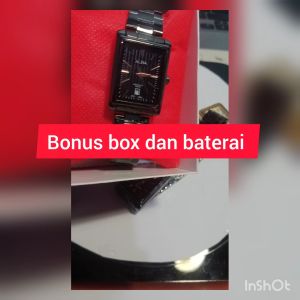 TOP MEWAH ELEGAN Jam tangan wanita /jam tangan wanita alba diameter 28cm tanggal aktif