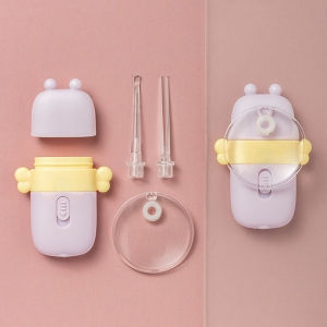 Baby Digging Ear Spoon Ear Pick Tool Infant Ear Wax Cleaner With LED Light/Magnifier/Tweezer