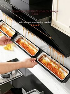 Hourleey | Disposable Foil Grease Catcher Box Top Use
