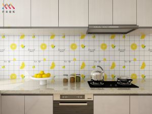 60x200cm Cute Cartoon Cat Kitchen Oil Proof Sticker Waterproof Heatproof Self Adhesive Wallpaper Thick Stove Tile Sticker Room Design Wall Sticker Grease Proof Sticker