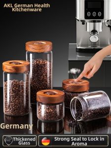 AKL | Sealable High-Borosilicate Glass Storage Container Food Grade