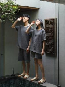 me home wear | Bộ Đồ Ngủ Mùa Hè Cotton cho Đôi