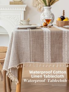 SANHANG | Water Oil Resistant No Wash Cloth Tablecloth