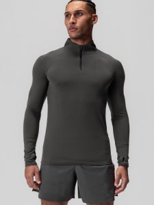 JIANSHENSHIJIAJIANSHEN | Gym Training Dri-Fit High-Elastic Tights Long Sleeve