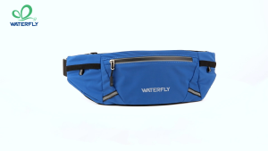 WATERFLY Running Belt Fanny Pack – RFID Anti-Theft Travel Waist Pack Adjustable Belt Fits 29.5"-45.2" Water Resistant 7 Pockets Reflective Webbing & Breathable Back Pad for Women Men Daily Use