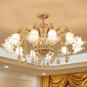 LAIDENG | Luxurious Crystal LED Chandelier