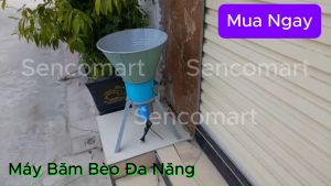 Máy Xay Bèo Tây Rau Muống Máy xay nhỏ chuối làm thức ăn cho vật nuôi Sencomart