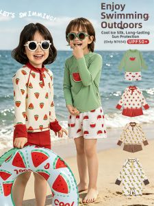 Boneless Seaming Boys Swimsuit Set