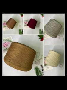 Yarn - Len Wool 100% - Len lông cừu | Đan móc sản phẩm Thu Đông | Hàng cối chưa chập | Terri Store