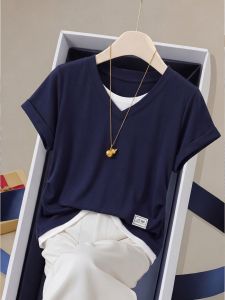 V.C.I | High Quality Cotton V-neck T-Shirt Slim Fitting