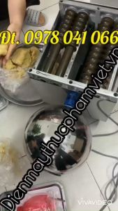 Máy vo viên đậu xanh dừa size 16/19/23mm