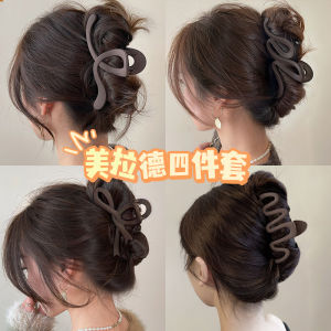 Kẹp Tóc Cá Mập Mờ Thời Trang Mới Cho Phụ Nữ Kẹp Tóc Phụ Kiện Tóc Thời Trang Đa Năng Cho Phụ Nữ Kẹp Tóc Cá Mập