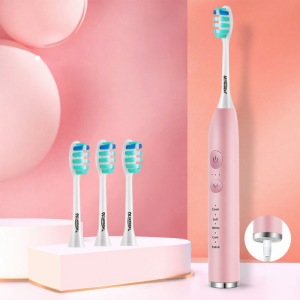 Portable Sonic Electric Toothbrush Rechargeable Soft Bristles for Men Women Children Dental Care Oral Health Imbomsi 4091