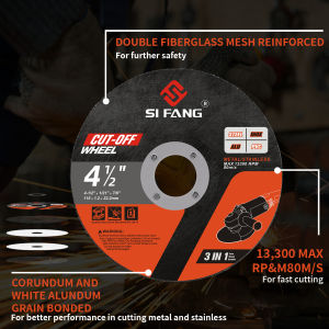 Cut Off Wheel 5/10Pcs Metal Stainless Steel Aluminum PVC Wood Cutting Discs 115×1.2×22.2mm Angle Grinder Wheel Max RPM 13300