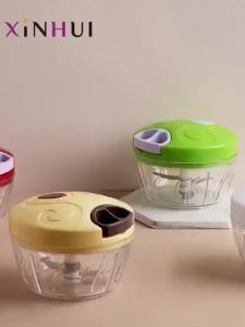 Manual Speedy Chopper Fruit Vegetable Crusher Onion Cutter