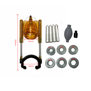 New Muscle Training Vacuum Pump Mens Exercise Stretcher Device Manual Massage To Increase Training Adjustable Bedroom Supplies