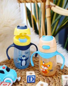 TommeeTippee Weighted Straw Cup 300ml 12m+ Fox 240ml 6m+ [NEW Arrival]