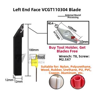 Specialized Cutting Tools For PU Nylon Rubber