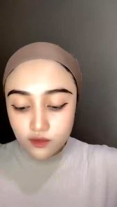 Azalia Pashmina Inner Oval Ninja: Bhn Jersey Premium & Kerudung Instant Meleyot