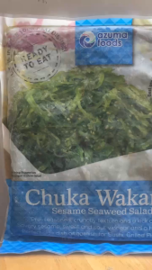 Date 06/28 Rong biển trộn mè Chuka Wakame 1kg - Seasame Seaweed Salad - Salad rong biển - Frozen