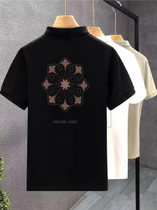 Áo Thun Polo Nam Tay Ngắn in Họa Tiết Mùa Hè Mỏng Thời Trang Trẻ Trung Thiết Kế Thường Ngày Cổ Polo Thường Thường Mặc Hàng Ngày