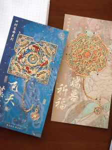 Dunhuang Cultural Creative Large Size Metal Bookmarks Hollow Chain Style High End Elegant Gifts And Memorials