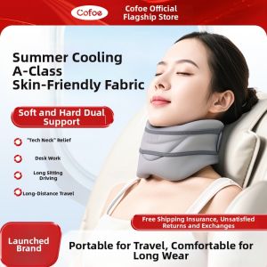Cofoe | Travel Neck Pillow U-Shaped Comfortable for Travel by Car or Train