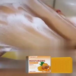 EELHOE Turmeric Soap Brightening Skin Turmeric Brightening Soap 100g