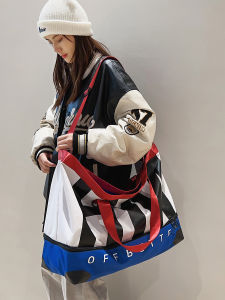 Trendy Large Capacity Fitness Bag Travel Bag for Men And Women Sports Backpack Crossbody Short Trip Luggage Bag for Students