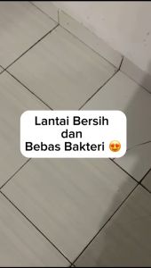 Sabun Pel Pembersih Lantai KLINO CARE Floor Cleaner Antibacterial Refill Tidak Lengket Plus Disinfektan