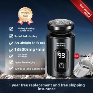 MONLEYTA | Portable Electric Shaver For Men German Design Mini Size Shaving Razor Washable Blade Global Voltage Universal Warranty 24 Months